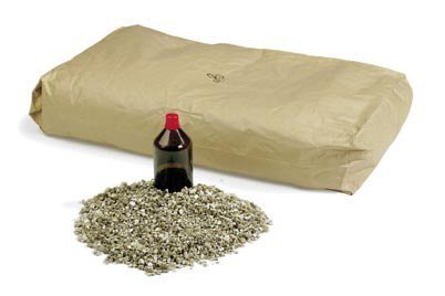 Füllmaterial Vermiculite, 7,5kg/Sack,  100 Liter, Körnung 0-6 mm