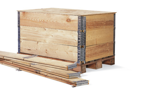 Holzaufsatzrahmensystem, Deckel für Europalette, 1200 x 800 x 8 mm