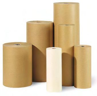 Natron-Mischpapier, 120 cm breit, 80 g/qm, ca. 30 kg, braun