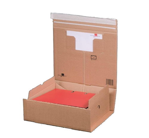 PACK-BOX braun, 298 x 215 x 43, A4