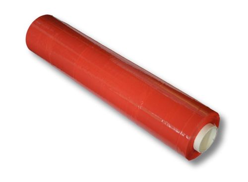Stretchfolie, 500 mm breit x 260 lfm., 23µ, rot
